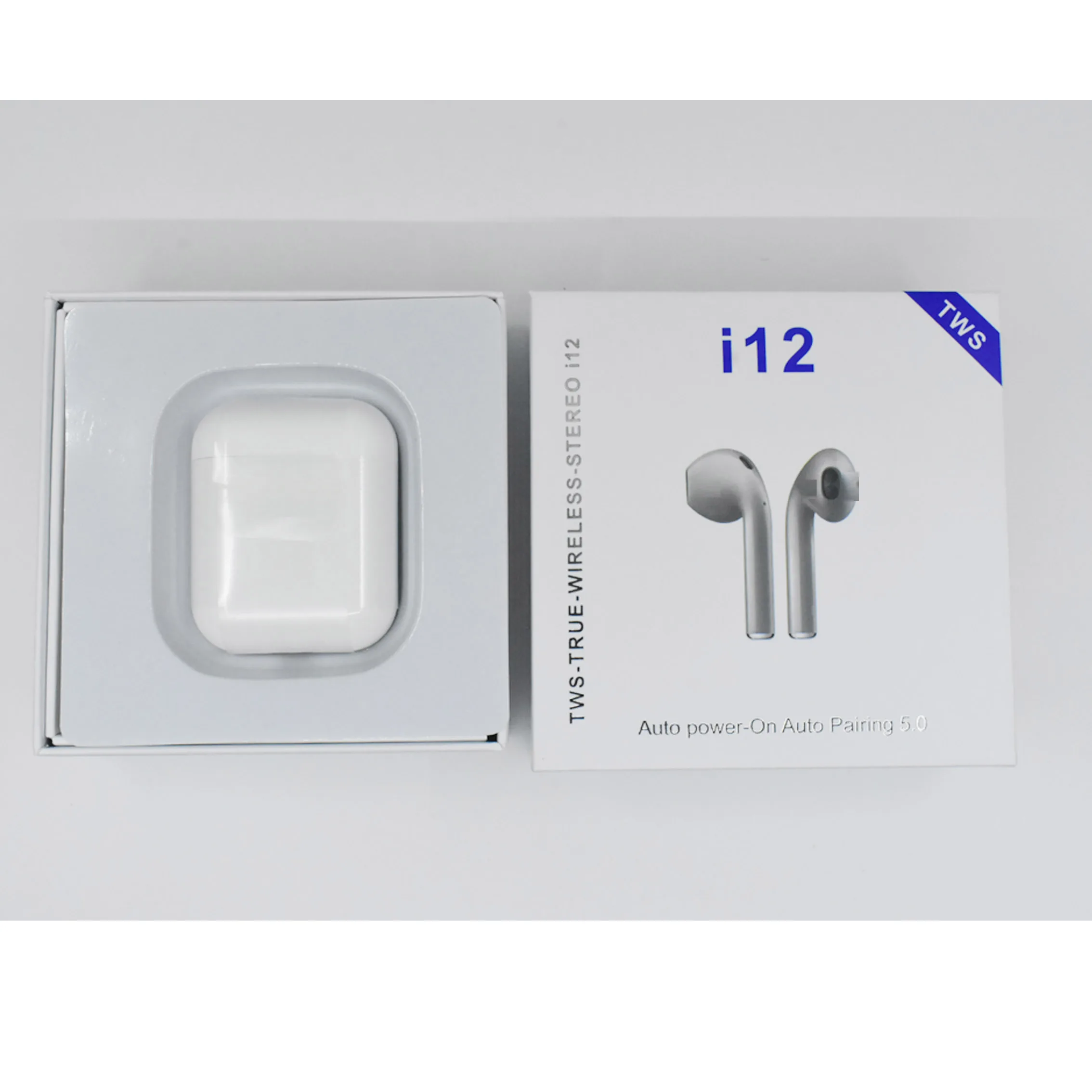 

i12 tws i12tws 12 Wireless earphon Bluetooth Headset earbuds Touch 5.0 Headset pk i20 tws i30 tws i60 i70 i80 i100 i200 i300