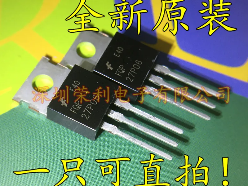 10 шт./лот Новинка FQP27P06 27P06-220-60 V-27A