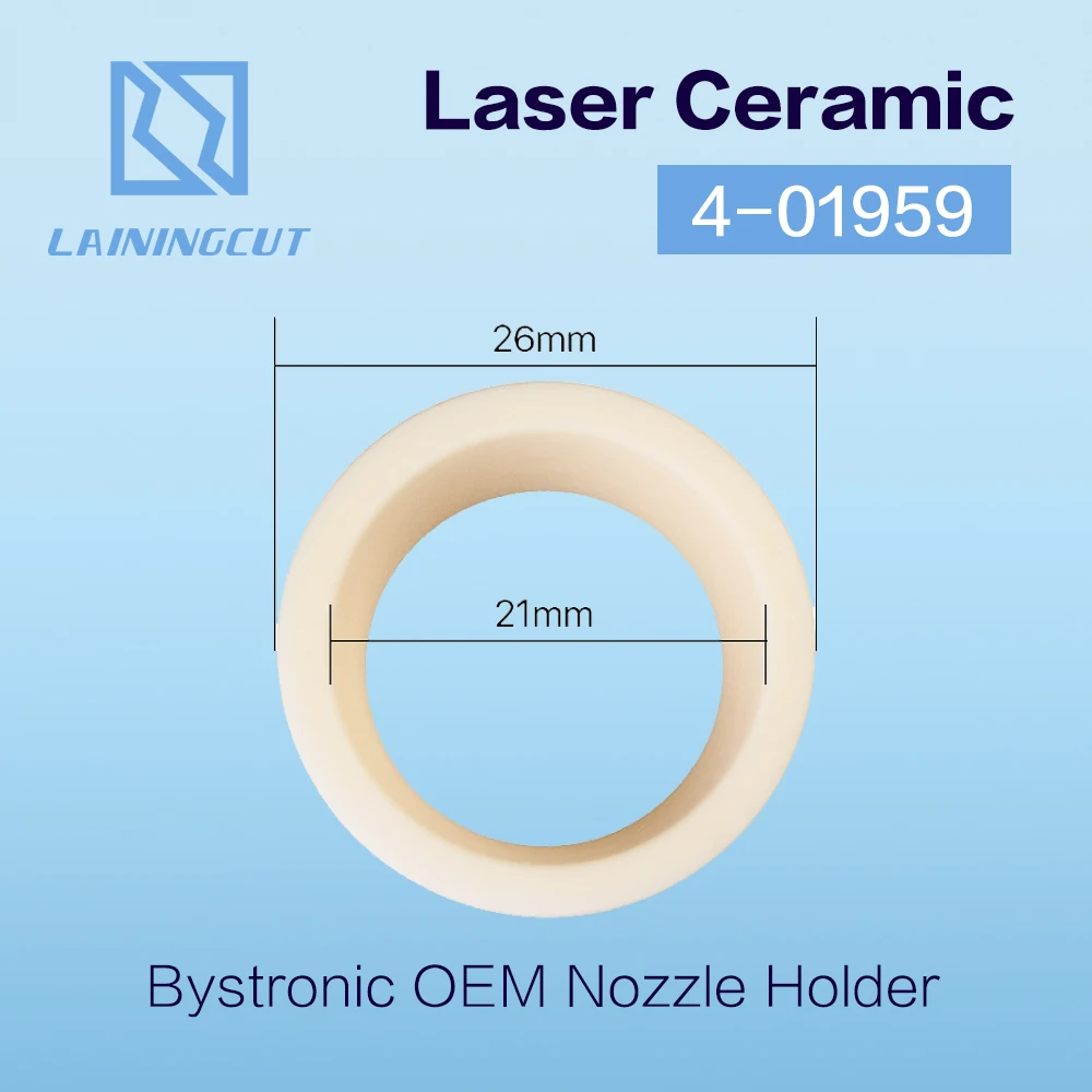 LSKCSH 10 шт./лот OEM bystronic лазерный керамический держатель сопла 4-01959 D26H10.9 для bystronic волоконной лазерной резки головы Бесплатная доставка