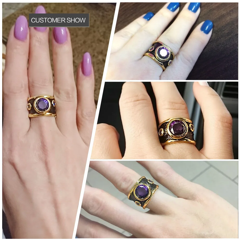purple stone rings 11