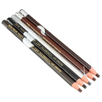 

Cosmetics Eyebrow Pencil Longlasting Waterproof Microblading Pen Eye Brow Tattoo Pen Dark Brown Black Grey Makeup Tool