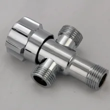 Угловой клапан производители треугольный клапан Двойной экстрактор воды утолщение угол медный сердечник угловой клапан сегодня специальный