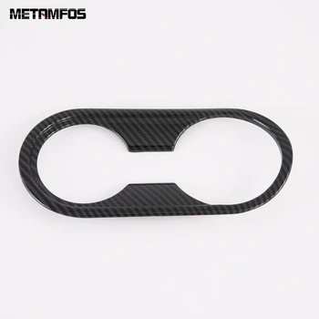 

For Kia Forte Cerato k3 2019 2020 Carbon Fiber Cup Holder Water Bottle Decoration Frame Sticker Interior Accessories Car Styling