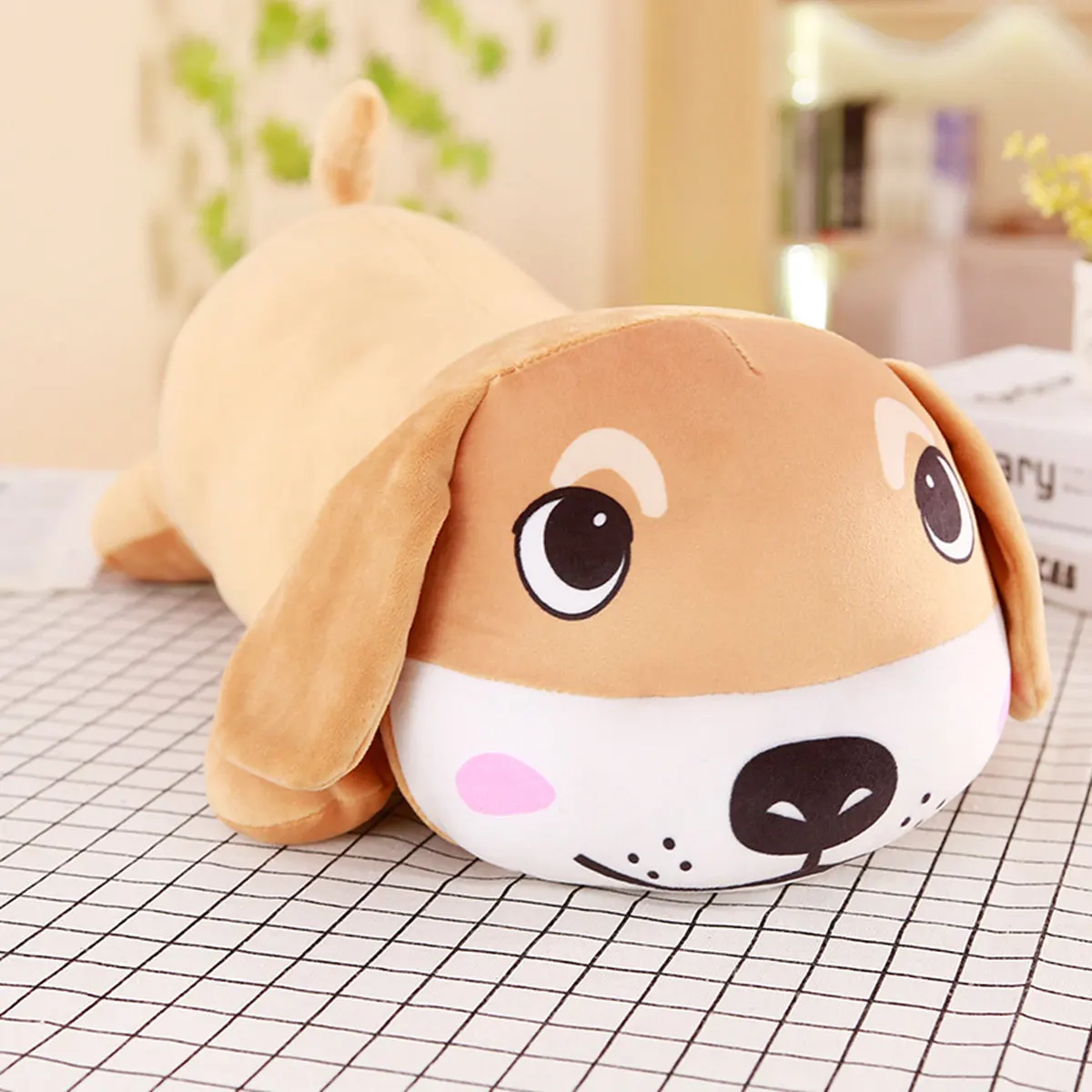 Мягкие игрушки, животные, собака, милые плюшевые игрушки, кукла, Kawaii Dog, мягкая набивка, мультяшная Подушка, игрушка, подарок для детей, Детский домашний декор для детей