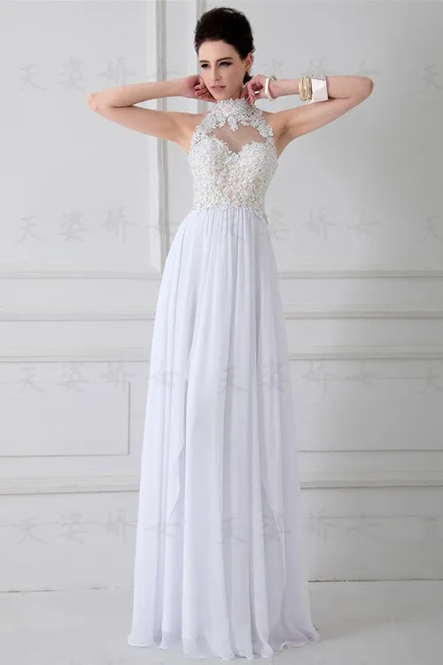 vestido de festa robe de soiree модное сексуальное платье с высокой горловиной и открытой спиной с аппликацией из кристаллов для выпускного вечера платья подружек невесты