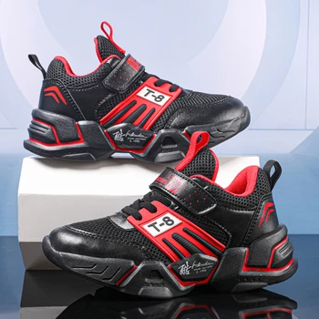 

New Children's tennis running Shoes Boys Sneakers Comfortable student Shoes zapatilla boy casual Sports Shoes Kids кроссовки 39