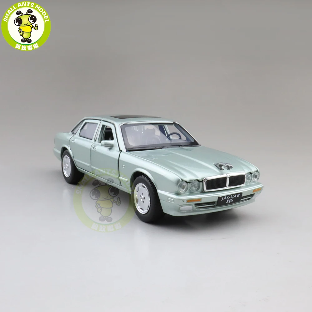 1/32 Ja guar XJ6 XJ-6 JACKIEKIM литая под давлением модель автомобиля игрушка джип для детей Подарки для мальчиков девочек звуковое освещение