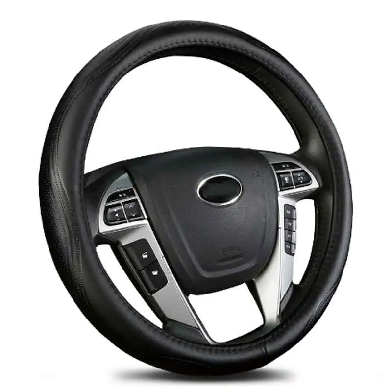 Car steering wheel cover leather Interior accessories for land rover freelander 2 range 3 sport x9 evoque discoveri 4 | Автомобили и