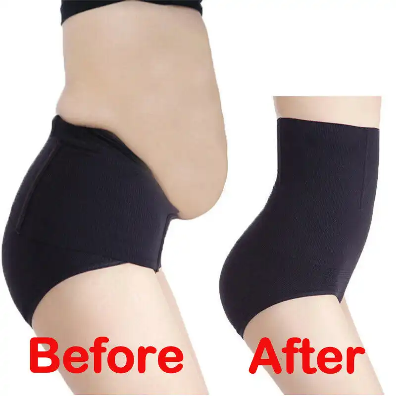 high waist control pants