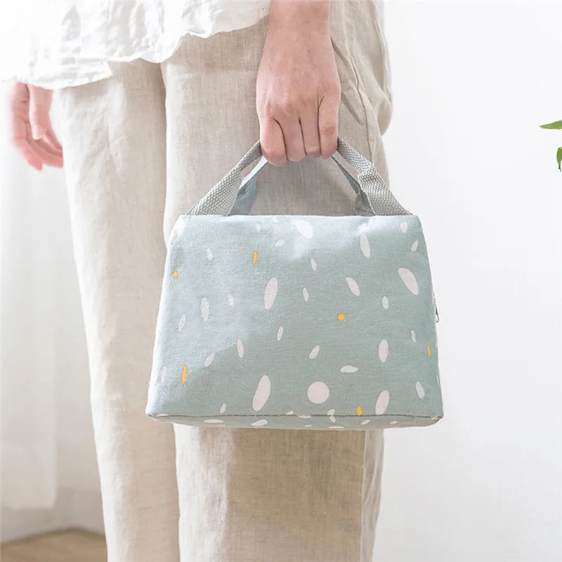 Vogvigo Portable Lunch Bag Thermal Insulated Lunch Box Tote Cooler Bag Bento Pouch Picnic Lunch Container Food Bags For Women