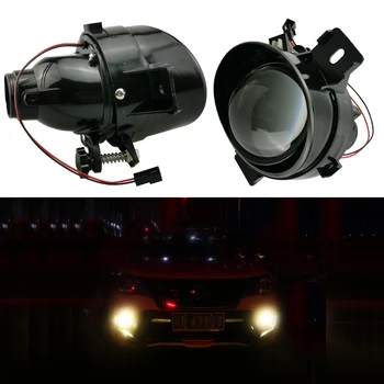 

55W 12V H11 LED lens Fog LIGHT Lights drl Refit For N ISSAN QASHQAI / QASHQAI +2 (J10, JJ10) 2007-2012