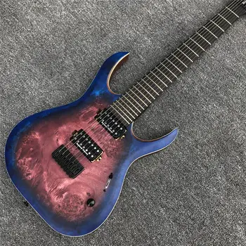 

2020 Factory Mayones 7 Strings Electric Guitar,Ebony fingerboard Black hardware Mayones Guitar,Free shipping