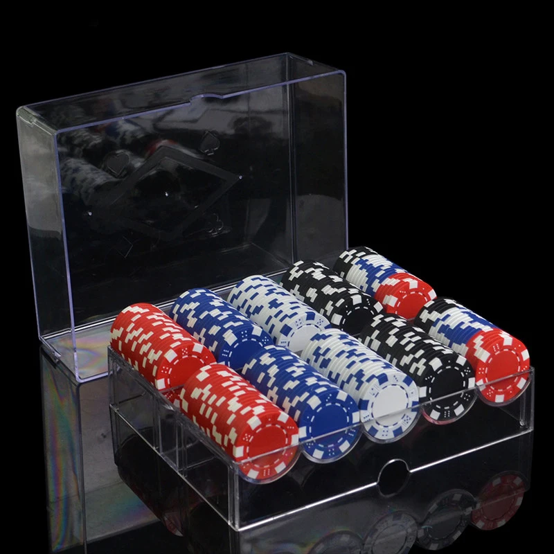 ABS Poker Chips Coins Texas Hold'em Poker Games Fichas Poker Chips Sets