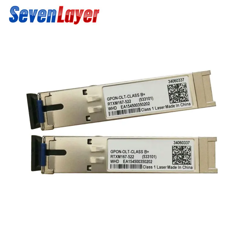 GPON OLT SFP модули с одномодовое волокно EPON GEPON Tx 1490nm Rx1310nm SC разъем класса B