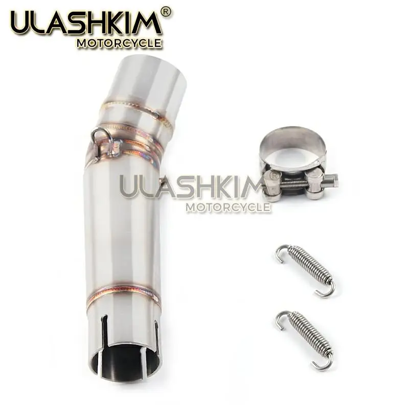 Мотоцикл Полная система глушитель Escape средняя ссылка трубы слипоны для HONDA NC700 NC750