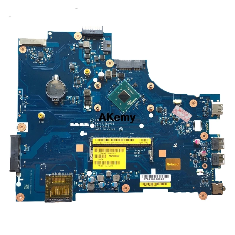 Материнская плата для ноутбука DELL Inspiron 15 3531 PC материнская плата N3530 cpu 0Y3PXH LA-B481P full tesed DDR3