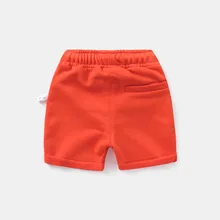 Повседневные Шорты Для Младенцев спортивные шорты Летняя одежда Новинка года; стильные детские штаны в западном стиле для мальчиков; Y3200