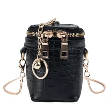 Женская Ретро Мини сумка через плечо с каменным узором сумки через плечо цепи из искусственной кожи дизайнерские сумки с помадой маленькая сумка-мессенджер# T1P