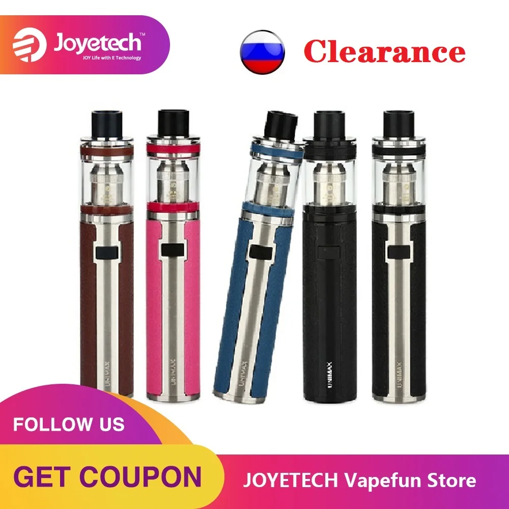 Стартовый комплект Joyetech UNIMAX 25 с аккумулятором 3000 мАч и емкостью 5 мл электронная