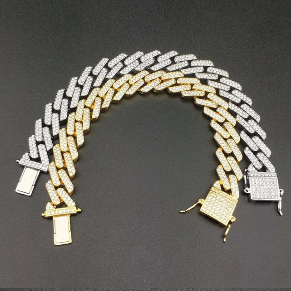 Изготовленное на заказ ожерелье 14 мм имитация лаборатории Циркон Iced Out побрякушки в Майями цепочка для колье ожерелье браслет для мужчин Ювелирные изделия Подарки