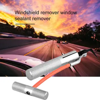 

Car Windshield Remover Automotive Window Glass Seal Rubber Removing Tool Metal Glass Knife Repair Hand Tool