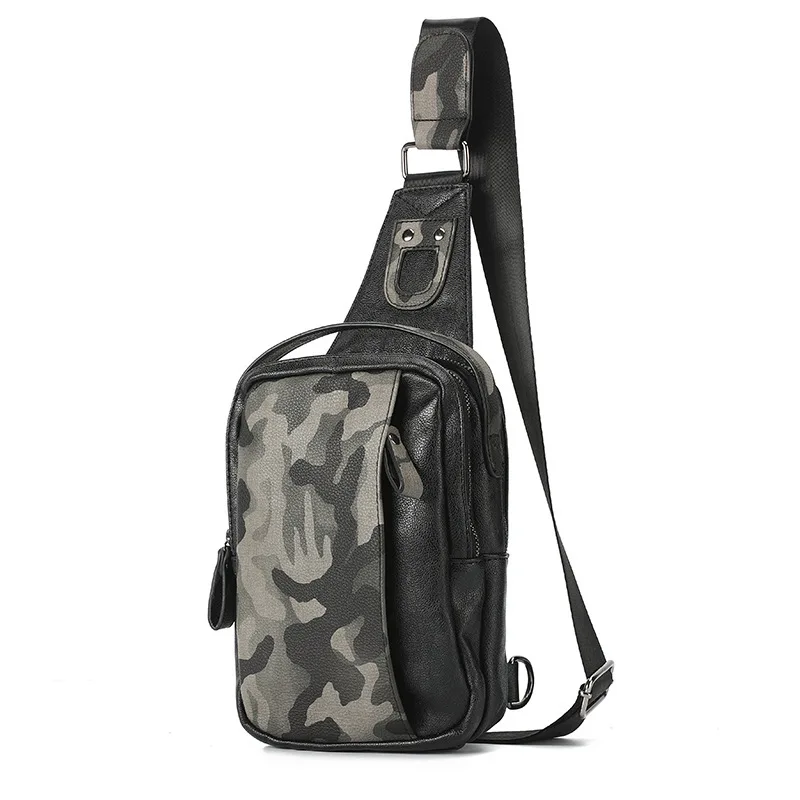 

Business Backpack New Style Backpack Korean-style Men's Bag Camouflage Chest Pack Casual Wallet Fashion Man Bag Sports Shoulder