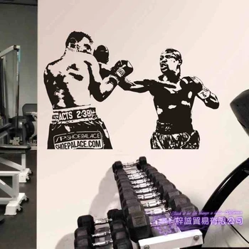 

Boxing Wall Sticker Kick Boxer Play Glove Free Combat Vinyl Striker Home Decoration Wall Decor Pugilism Car Decal
