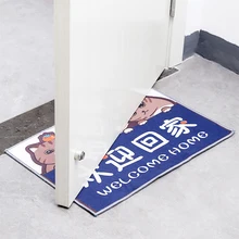 1pcs Bathroom Mat Anti-Slip Lavatory Doormat Kitchen Bath Mat Rug Washable Absorbent Quick Dry Floor Decor Mat