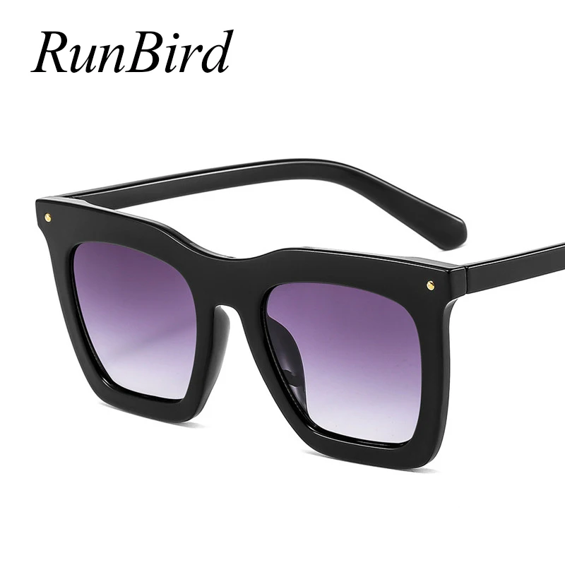 

Солнцезащитные очки женские RunBird, квадратные, винтажные, 2020, 5516