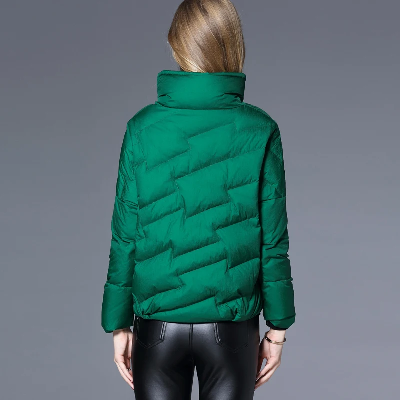 

2020 Duck Down Jacket Women Winter Plus Size Green Womens Coats Outerwear Women's Jackets Chaquetas Invierno Mujer KJ379