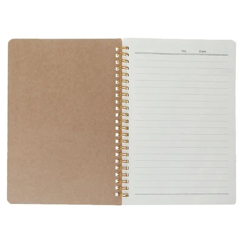 A5 Bullet Notebook Kraft Dot Grid Time Management Blank Book Spiral Journal Weekly Planner School Office Supplies L41E A5 Bullet Notebook Kraft Dot Grid Time Management Blank Book Spiral Journal Weekly Planner School Office Supplies L41E