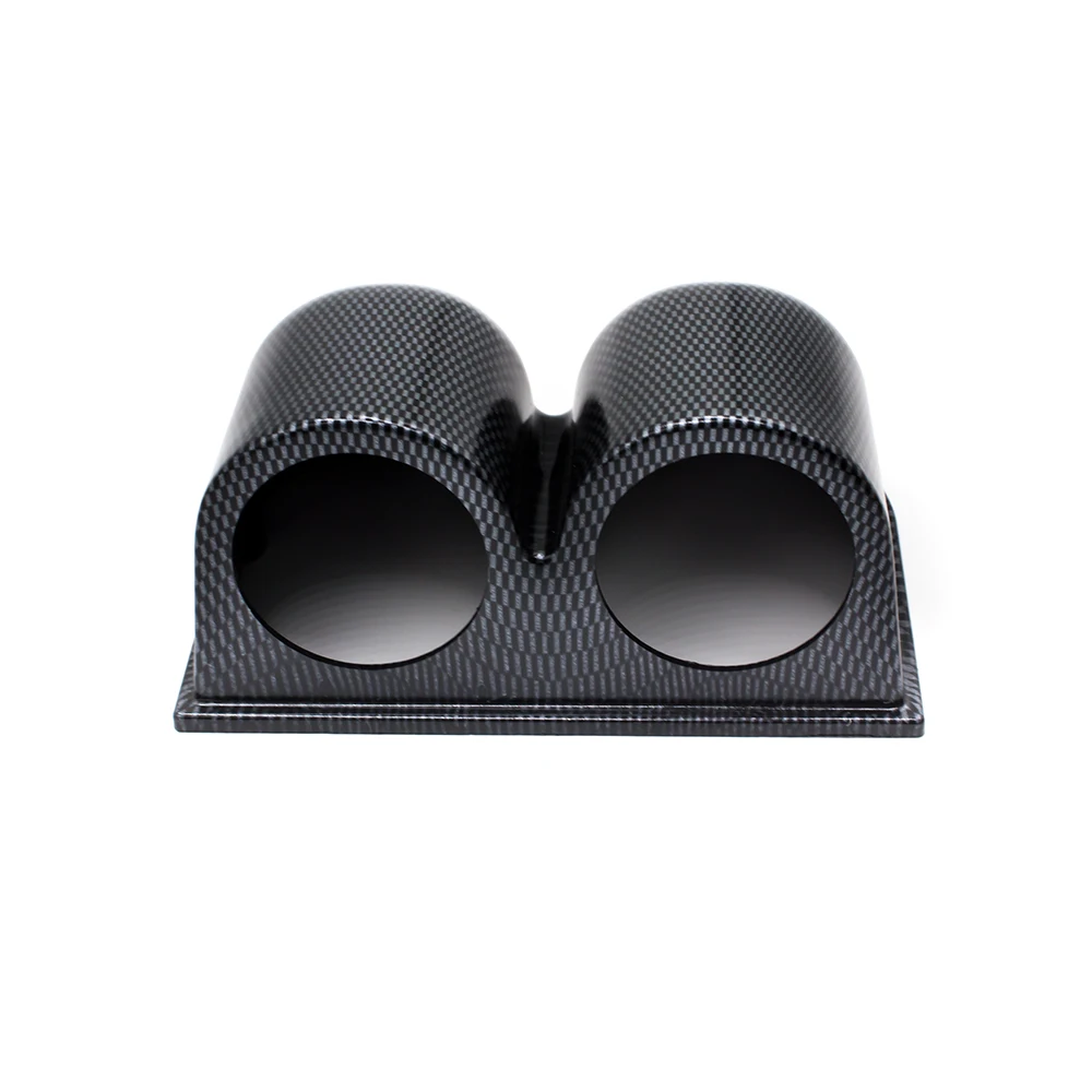 Car-Gauge-Pod-52mm-Dual-Carbon-Gauge-Pod-52mm-Dash-gauge-Pod-Mount-Holder-Plastic-Holder (3)