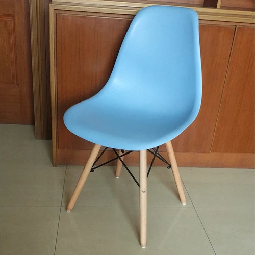 Простой деревянный современный домашний стул для столовой задний офисный стул креативный твердый деревянный Северный стул - Цвет: PP I