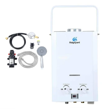 

Yonntech 6L LPG Gas Propane Hot Water Heater Portable Shower Camping Instant Tankless Boiler (Ship from AU)