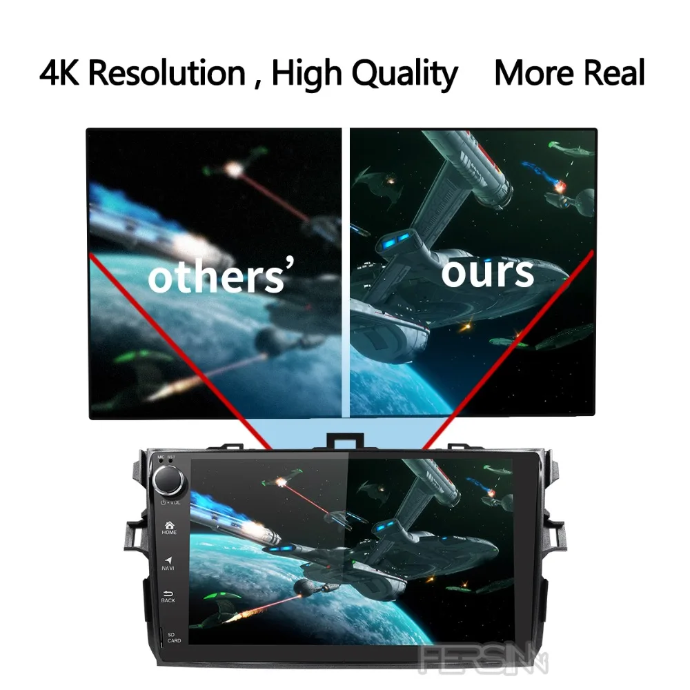 Автомобильный dvd gps навигатор для Toyota corolla 2007 2008 2009 2010 2011 Автомобильный dvd Радио gps стерео PX6 android 9,0