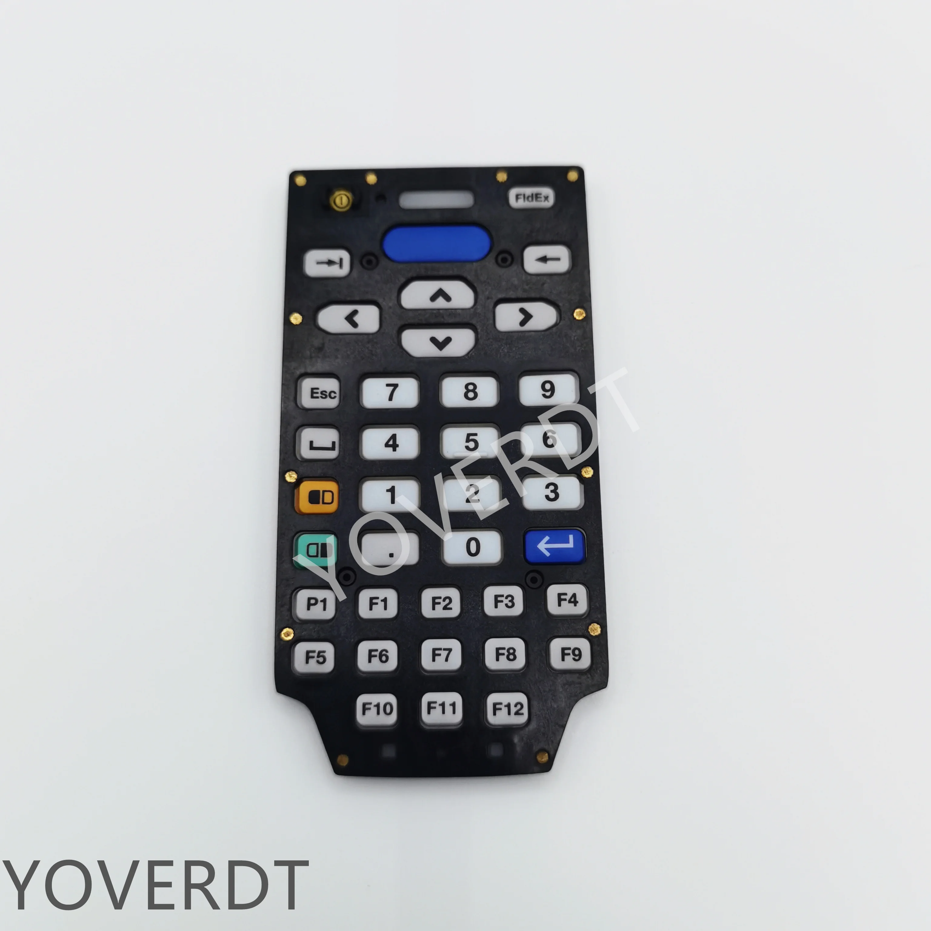 Nuovo Pulsante Pellicola Sostituzione Caratteri Tastiera (38 Tasti, Alfanumerici) Per Intermec Ck3 Ck3X (Con Piastra Di Pressatura)