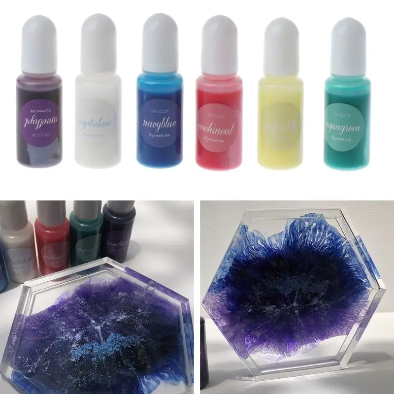 

Sparkling Starry Sky Art Ink Pigment Colorant Ink Diffusion Resin Jewelry Making