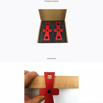 

Tool Woodworking Scriber Aluminum Alloy Dovetail Template Marking Gauge