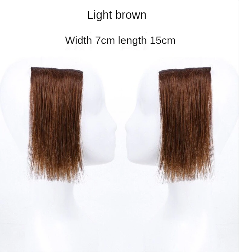 Hair Bun Clip False Bangs Synthetic Pads In One Piece Invisable Seamless Lining of Natural Cover Top Hairpiece Accessories Tools