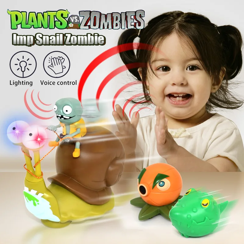 Genuine Plants Vs. Zombies Toys Snail Imps Zombie Electric Voice