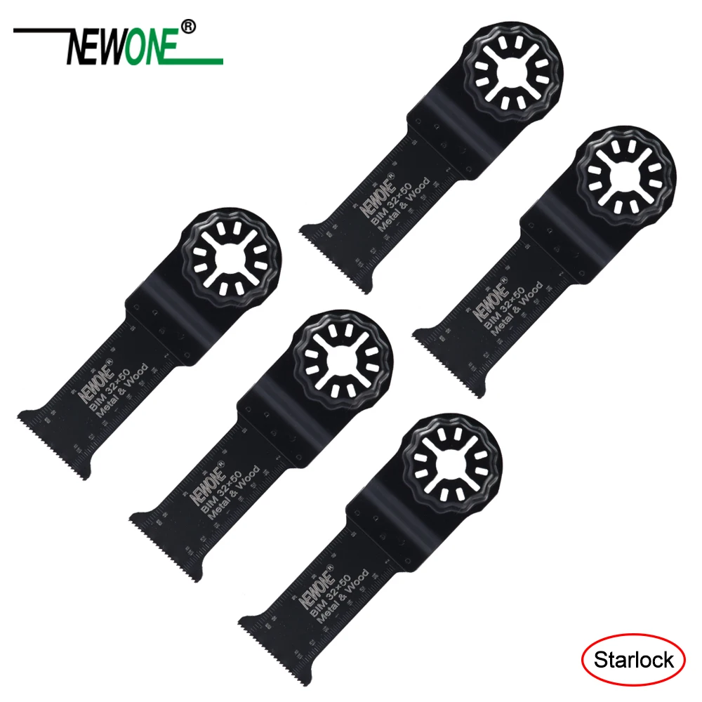 NEWONE Starlock 32 мм Длина биметаллический пильный диск осциллирующий инструмент Многофункциональный пильный диск для резки древесины гипсокартона пластмассы