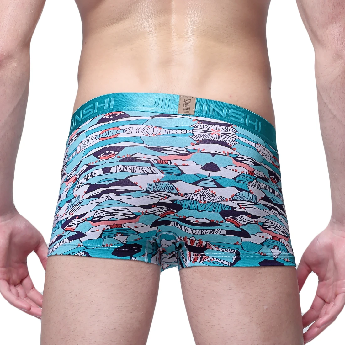 New Youth Shorts Men's Boxer Shorts Fashion Print Bamboo Breathable Comfortable Sexy Male Boxer Briefs
