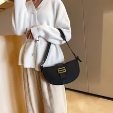 OCARDIAN сумка из крокодиловой кожи, сумки через плечо для женщин, полукруглые однотонные Pu роскошные сумки, женские сумки, дизайнерские сумки на плечо O30