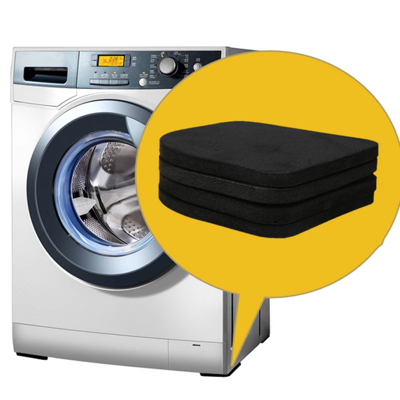 

Washing Machine Shockproof Pad Furniture Foot Mats Thickening Sound Insulation Shock Absorber Mat Practical Durable Useful
