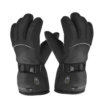 

Winter Ski Outdoor Work USB Hand Glove Warmer Electric Heated Gloves Rechargeable Battery Cycling Motorcycle Gloves Fastshipping