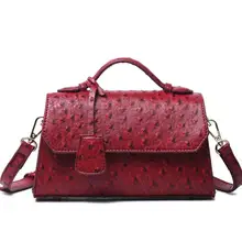 Сумка на плечо из страусиной кожи, женская сумка-клатч на цепочке, кожаные сумки из страусиной кожи, зеленая женская сумочка