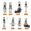 Ampoules pour phares anti-brouillard de voiture, lumière de jour H8 H9 H1 H3 Led H4 H7 H11 9005 HB3 9006 HB4 CSP LED 6000K ► Photo 2/6