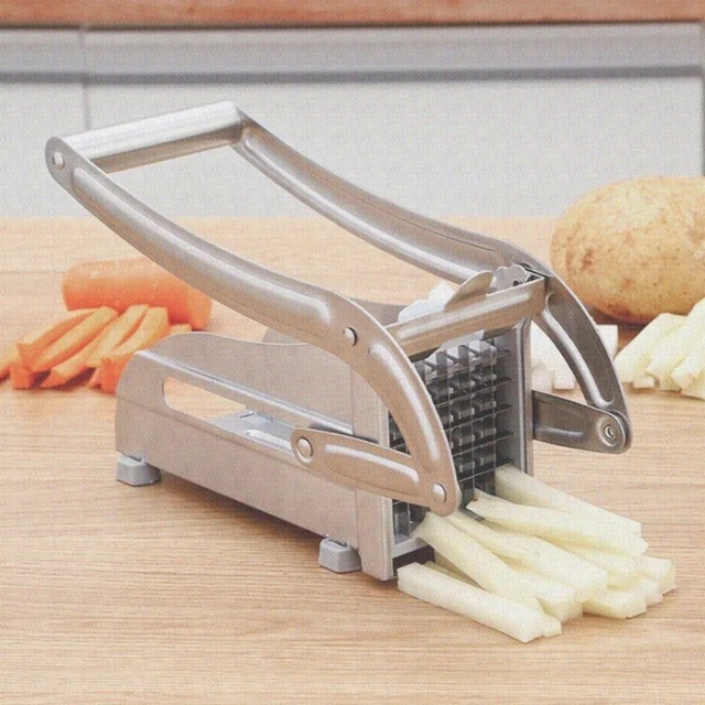 Stainless Steel Potato Chipper French Fry Cutter Potato Vegetable Slicer  Chopper Dicer Shredders & Slicers - Fruit & Vegetable Tools - AliExpress