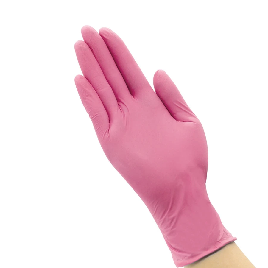 

Colored Bulk Purple Nitrile Medical Gloves Disposable gloves