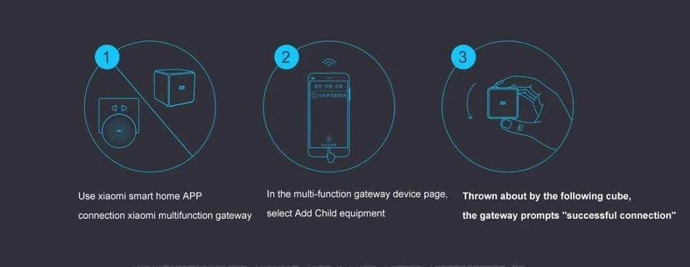Xiaomi Aqara магический куб контроллер Zigbee версия управляется шестью действия устройство «умный дом» работает с приложением Mijia Home